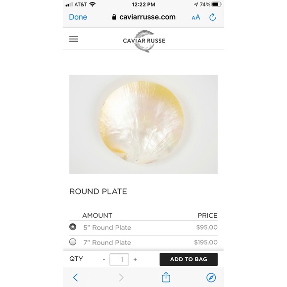 2 Natural Abalone Mother of Pearl Plates Palette M - Picture 8 of 8